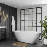 Multipanel Tile Alpine White Metro Bathroom Wall Panel 2400 x 598mm – Matt, photo 2