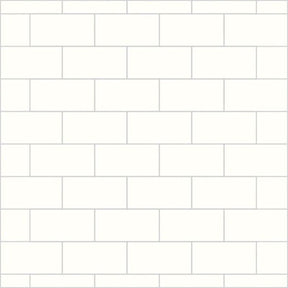Multipanel Tile Alpine White Metro Bathroom Wall Panel 2400 x 598mm – Matt