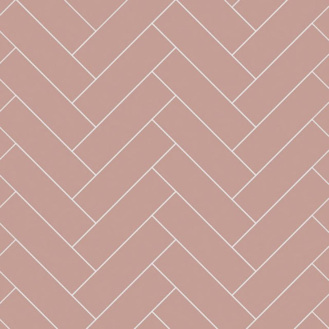 Multipanel Tile Antique Rose Herringbone Bathroom Wall Panel 2400 x 598mm – Matt