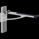 Pressalit PLUS Support Arm, Height Adjustable, Wall-Mounted – Dark Blue