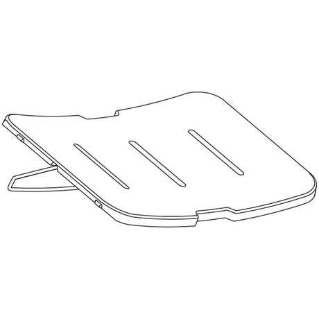 Pressalit SCT 3000 pad dimension drawing