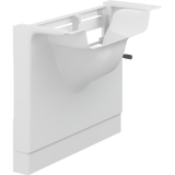 Pressalit MATRIX manual basin unit, crank handle