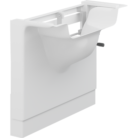 Pressalit MATRIX manual basin unit, crank handle