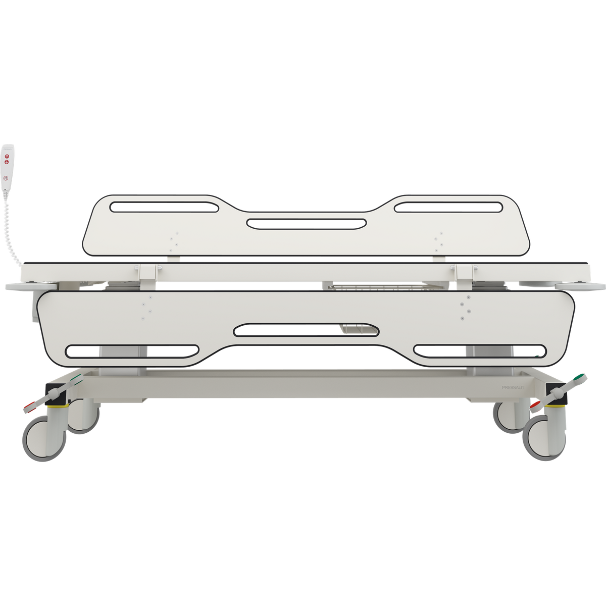 Pressalit MCT 2 change trolley storage drawer and wire basket