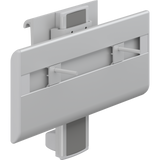 Pressalit PLUS track-mounted wash basin bracket, manual