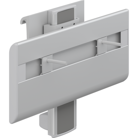 Pressalit PLUS track-mounted wash basin bracket, manual