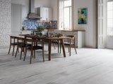 Bar Harbor ash wood effect matt porcelain wall & floor tile, 200x1200mm