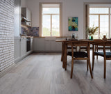 Bar Harbor ash wood effect matt porcelain wall & floor tile, 200x1200mm – view 2