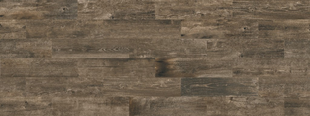 Bar Harbor brown wood effect matt porcelain wall & floor tile, 200x1200mm – view 3