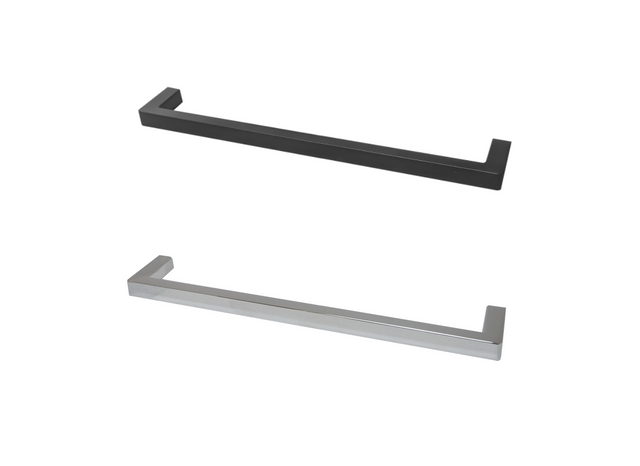 Kartell K-VIT Encore Square Handle – Chrome and Matt Black
