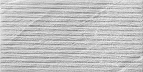 Beaufort Grey marble effect matt ceramic decor wall tile 250x500mm