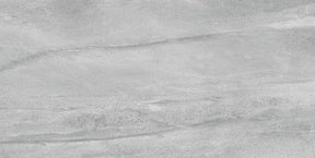 Beaufort Grey marble effect matt porcelain wall and floor tile 600x1200mm
