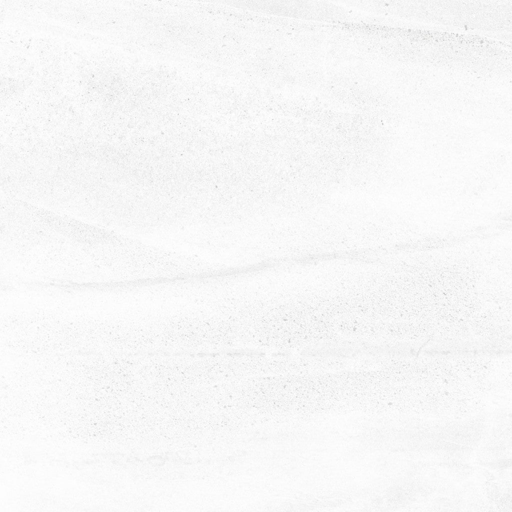 Beaufort White marble effect matt porcelain wall and floor tile 600x600mm