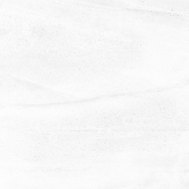 Beaufort White marble effect matt porcelain wall and floor tile 600x600mm