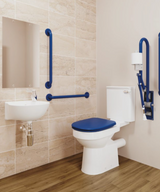 AKW Navlin Raised Height Low Level WC Suite (28322)