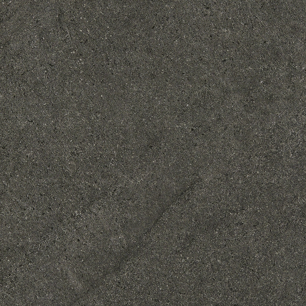 Bodega black stone effect matt porcelain wall and floor tile 600x600mm