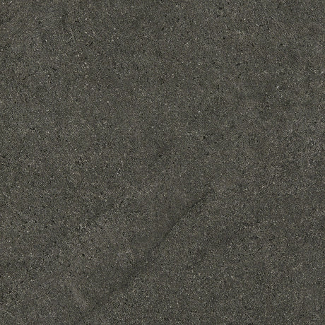 Bodega black stone effect matt porcelain wall and floor tile 600x600mm