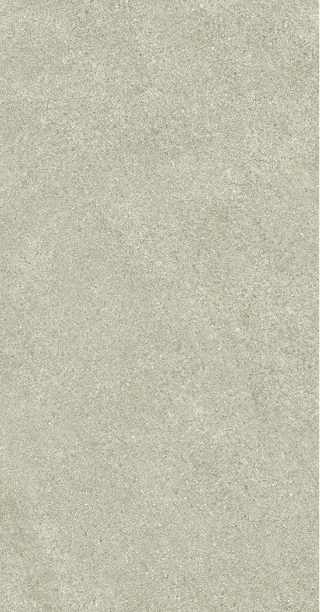 Bodega light grey stone effect matt porcelain wall and floor tile 600x1200mm