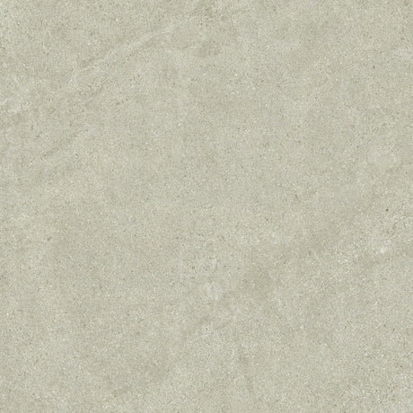 Bodega light grey stone effect porcelain tile surface close-up