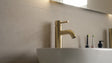 Bodega white stone effect matt porcelain wall and floor tile 300x600mm