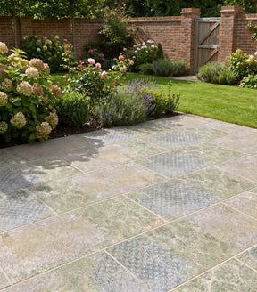 Boothbay blend vintage pattern textured porcelain outdoor paving tile 500x1000x20mm
