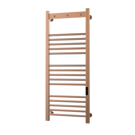 Kartell K-VIT Toro brushed bronze electric towel rail