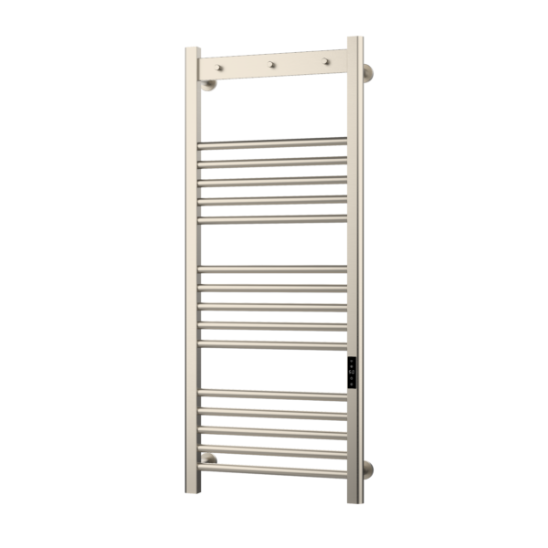 Kartell K-VIT Toro brushed nickel electric towel rail