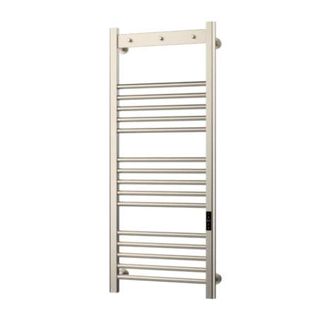 Kartell K-VIT Toro brushed nickel electric towel rail