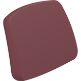 Pressalit PLUS fixed height backrest – 293 mm, Red