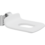 Pressalit PLUS replacement shower seat – 450 mm – Seat Only, With Aperture, White