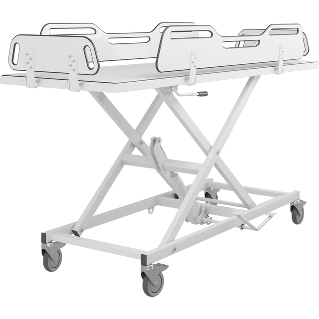 Pressalit MSCT 4 hydraulic shower change trolley
