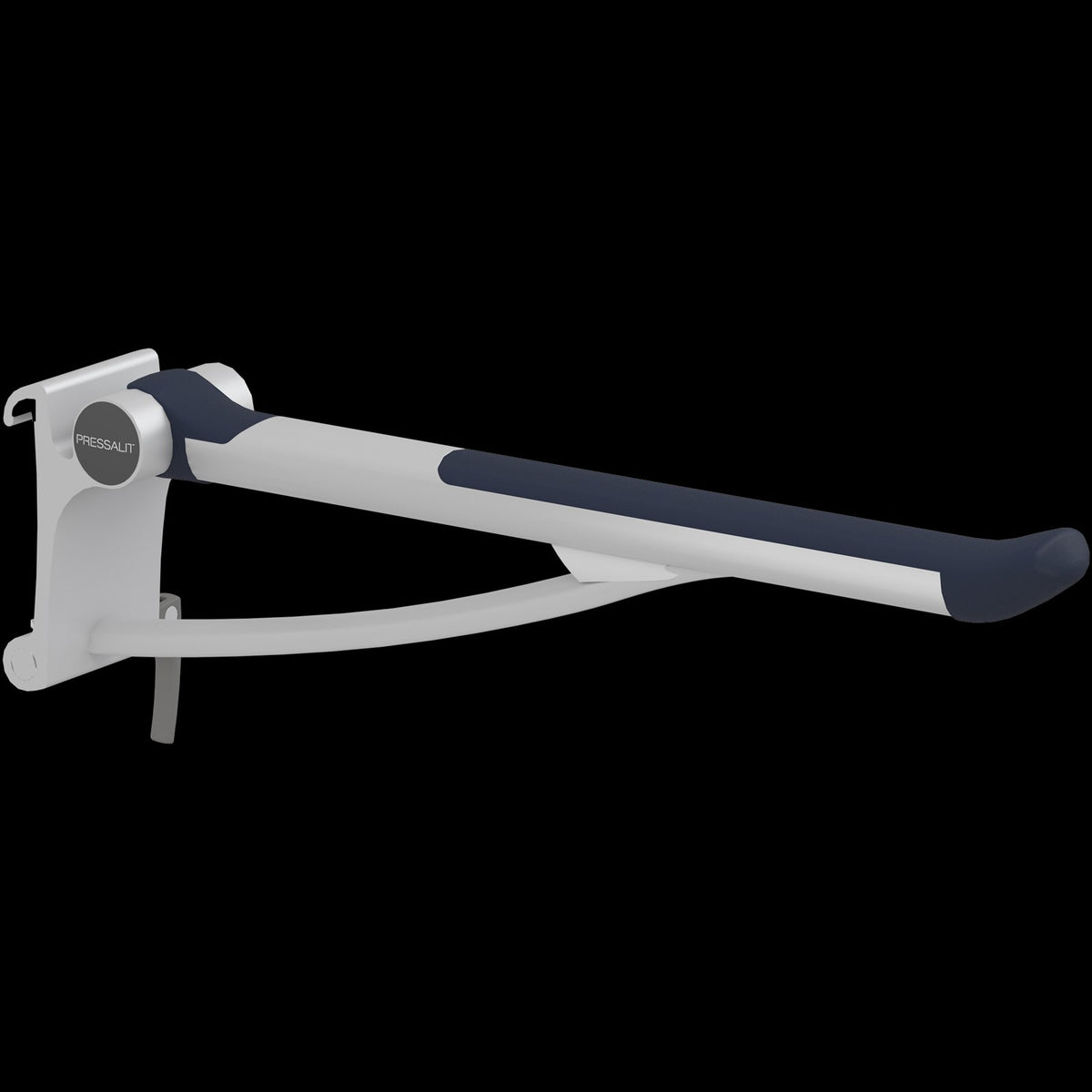 Pressalit PLUS Support Arm, Sideways Adjustable – Dark Blue