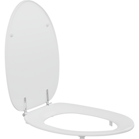 Pressalit Dania toilet seat with cover, white