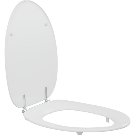 Pressalit Dania toilet seat with cover, white