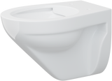 Pressalit wall hung toilet 540 mm – view 3