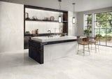 Cape May Ivory Onyx Effect Polished Porcelain Wall & Floor Tile 600x1200mm