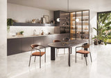 Cape May Ivory Onyx Effect Polished Porcelain Wall & Floor Tile 600x1200mm, view 2