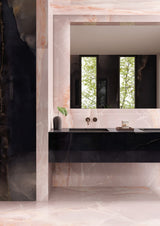 Cape May Pink Onyx Effect Matt Porcelain Wall & Floor Tile 600x1200mm
