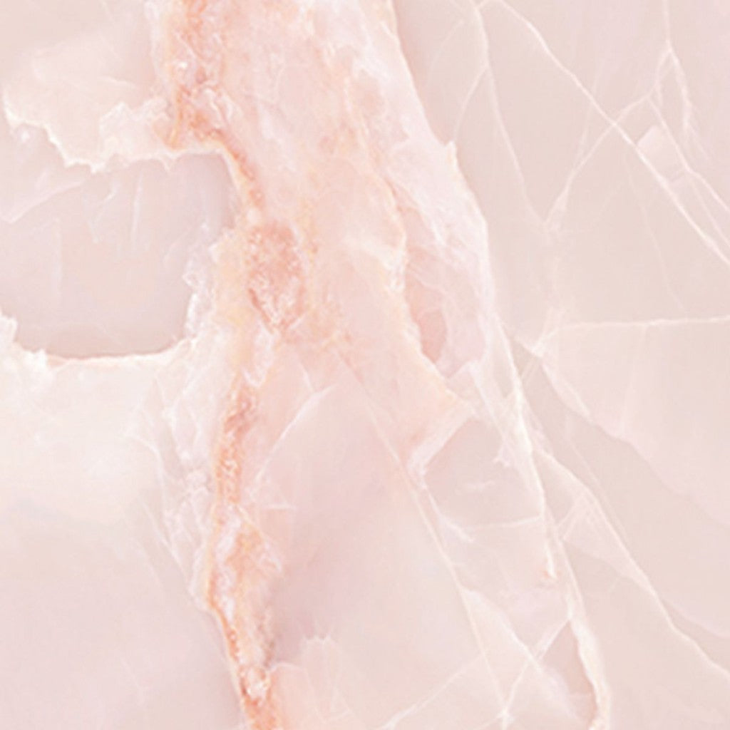 Cape May Pink Onyx Effect Polished Porcelain Wall & Floor Tile 600x1200mm, view 5