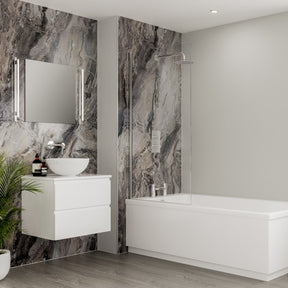 Multipanel Classic Cappuccino Stone Bathroom Wall Panel