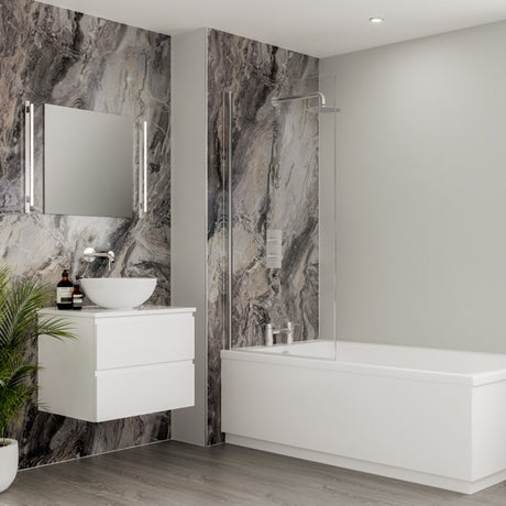 Multipanel Classic Cappuccino Stone Bathroom Wall Panel