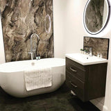 Multipanel Classic Cappuccino Stone Bathroom Wall Panel, photo 3