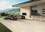 Carmel Beige Varied Stone Effect Matt Porcelain Outdoor Paving Tile 1000x1000x20mm