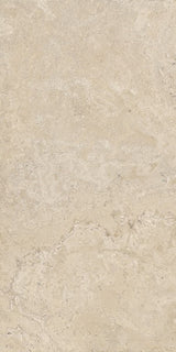 Carmel Beige Varied Stone Effect Matt Porcelain Wall & Floor Tile 600x1200mm, view 4