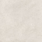 Carmel White Minimal Stone Effect Matt Porcelain Wall & Floor Tile 1000x1000mm, view 3