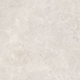 Carmel White Minimal Stone Effect Matt Porcelain Wall & Floor Tile 1000x1000mm, view 4