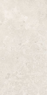 Carmel White Minimal Stone Effect Matt Porcelain Wall & Floor Tile 600x1200mm, view 2