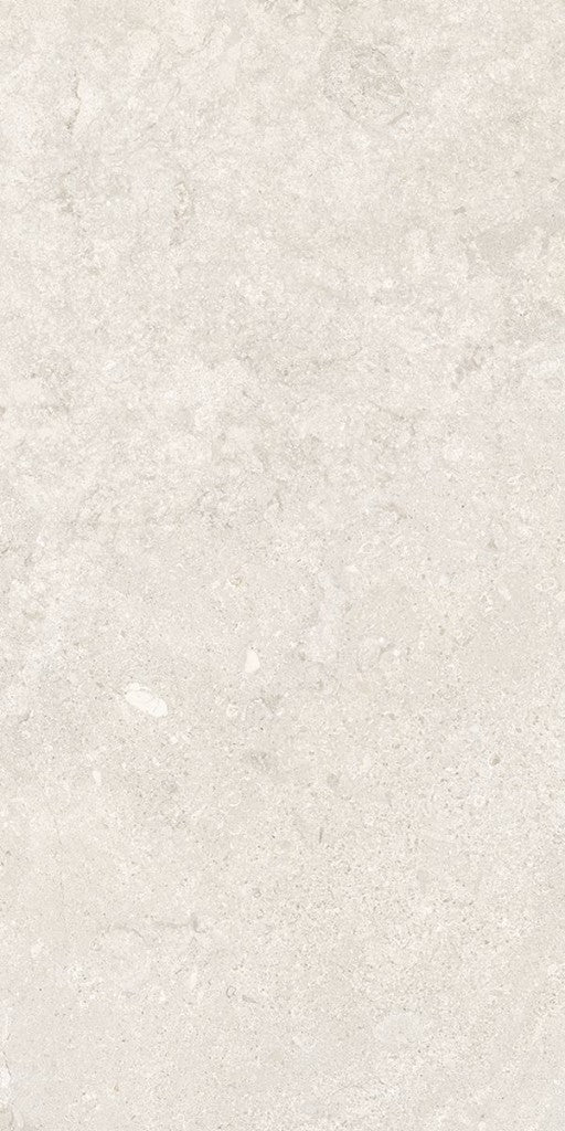 Carmel White Minimal Stone Effect Matt Porcelain Wall & Floor Tile 600x1200mm, view 4