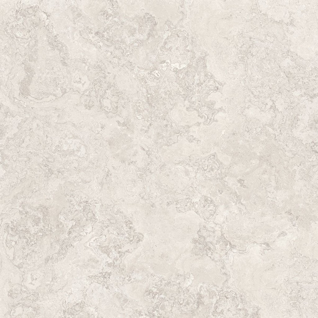 Carmel White Varied Stone Effect Matt Porcelain Wall & Floor Tile 1000x1000mm, view 2