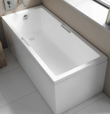 Carron Integra 1700x750mm Single Ended Bath with Twin Grips- White Gloss (02171)